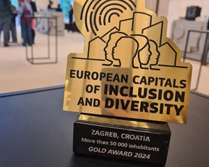 Grad Zagreb dobitnik zlatne nagrade za Europsku prijestolnicu inkluzije i raznolikosti 2024.